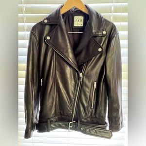 Zara Leather jacket , new condition